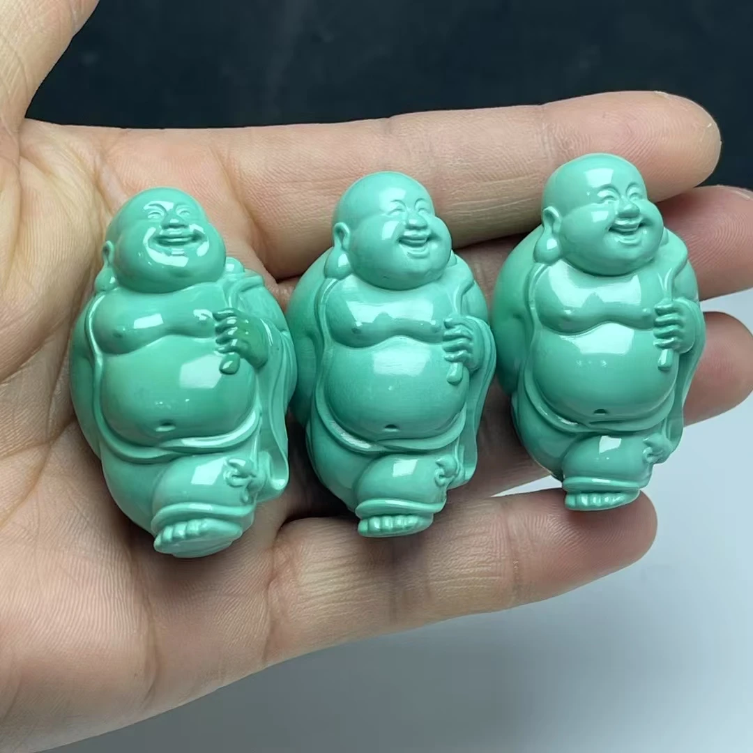 湖北十堰源头发货老矿料高瓷雕刻单珠手串饰品（直播间多样性发货）