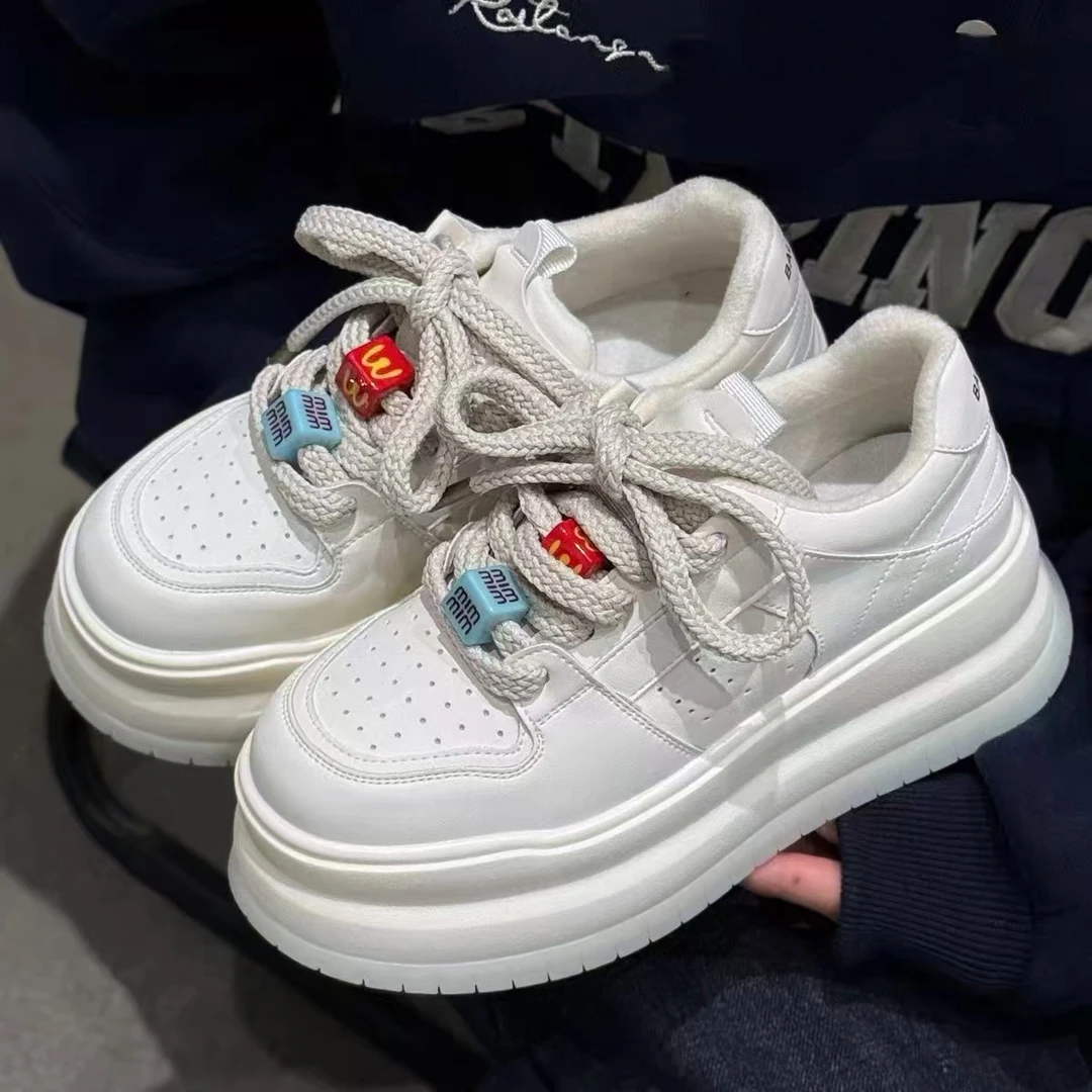 【飞姐】舒适透气洋气百搭小白鞋子XIE0451款