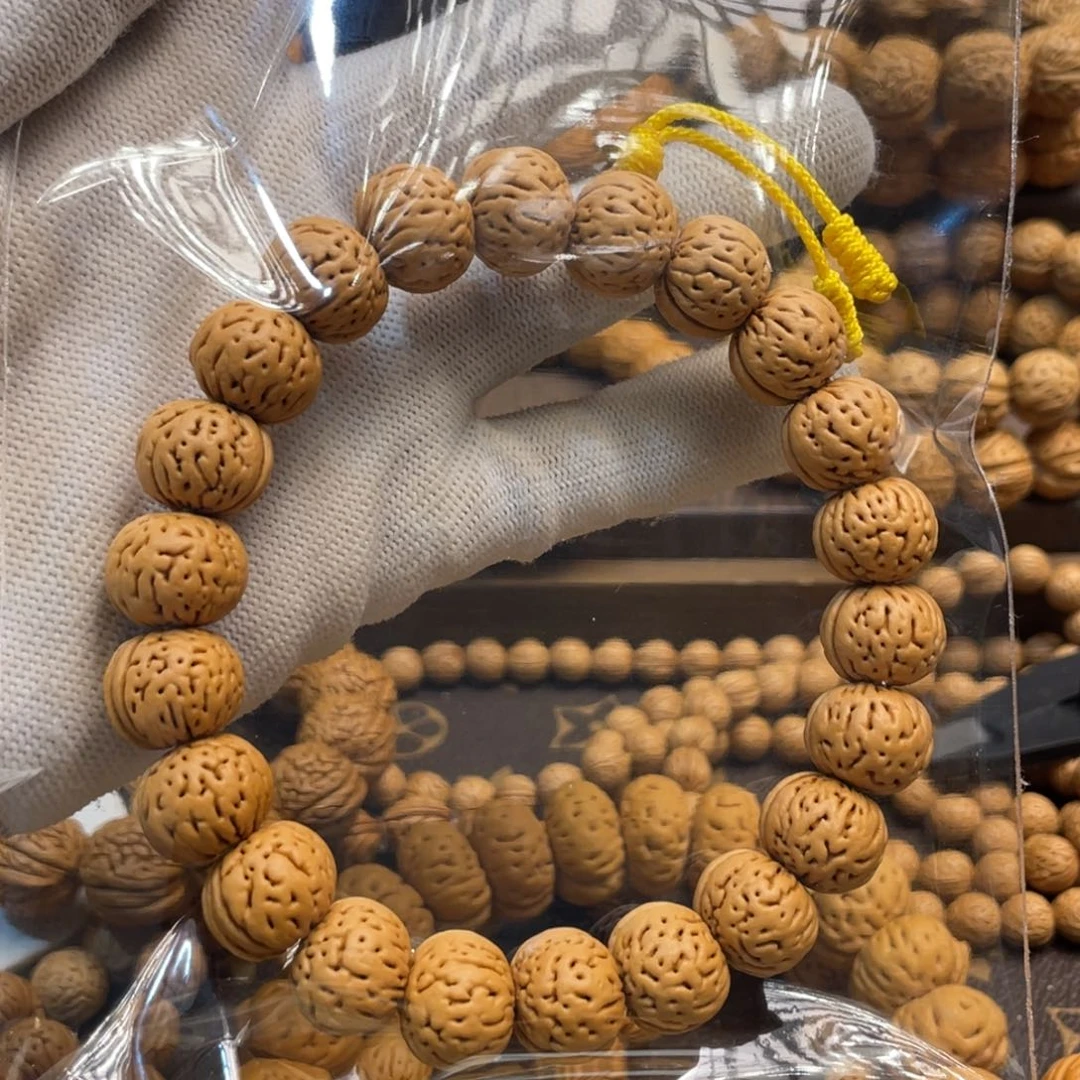 手串桃核小*?野生磨盘小金豆