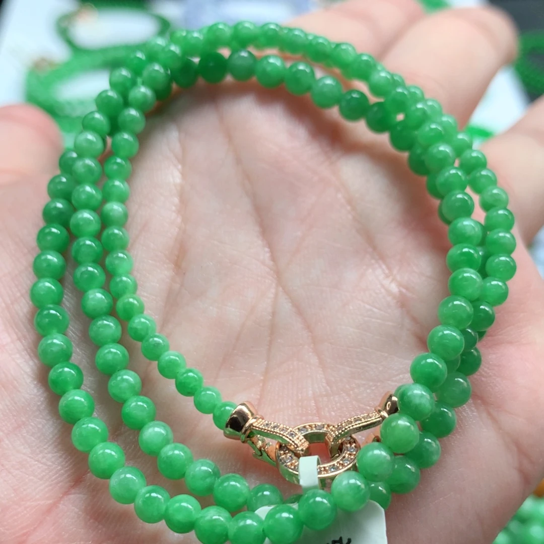 翡翠未镶嵌手链翡翠