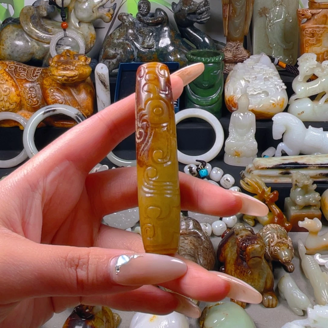 和田玉挂件未镶嵌成*