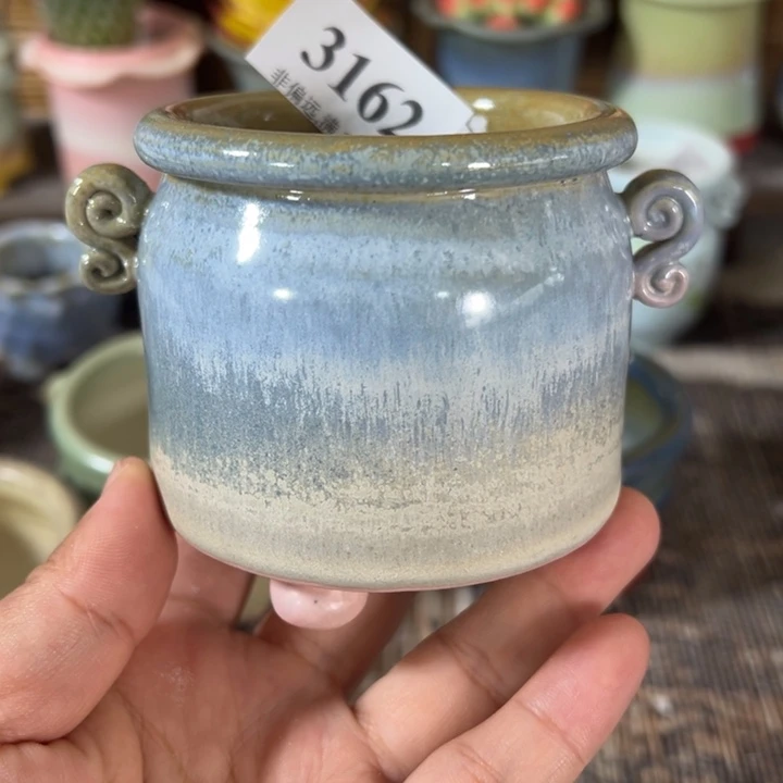 口6高7 手工花盆满30包邮