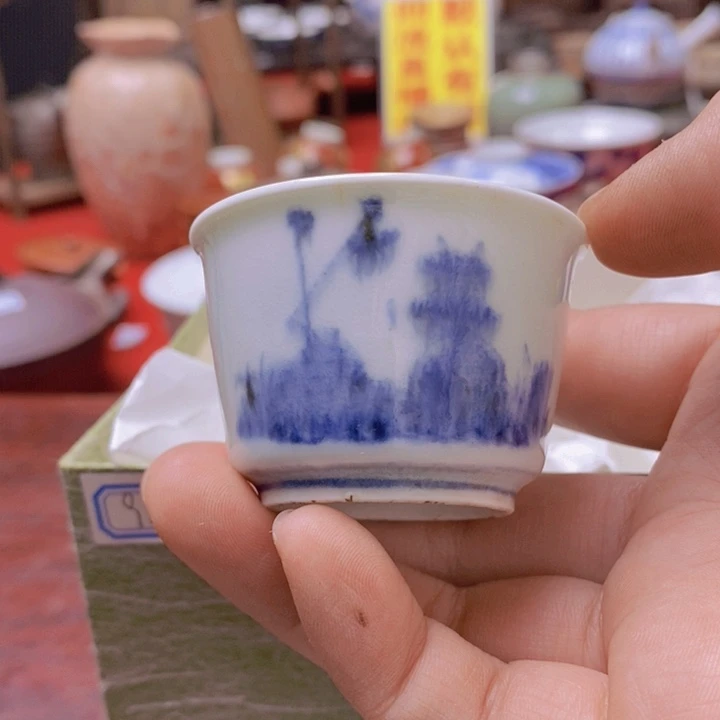 家用精美茶杯五客
