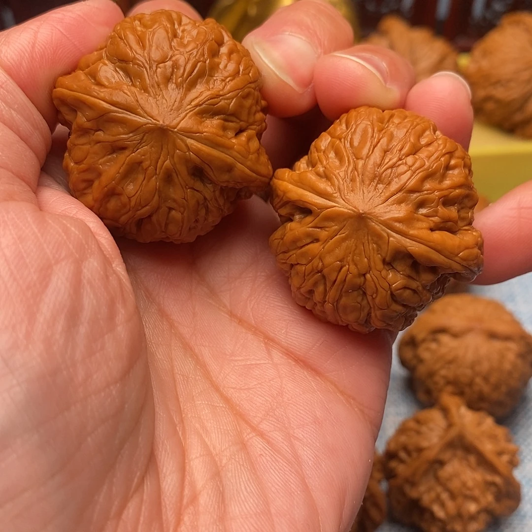 文玩核桃把件铁锤全品36尺