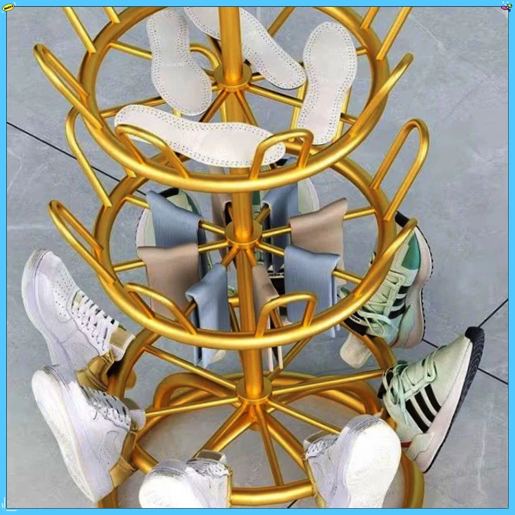 凉鞋架子晾晒鞋架晒鞋神器JJWJ晾鞋子室外阳台家用挂鞋落地【湖湖】