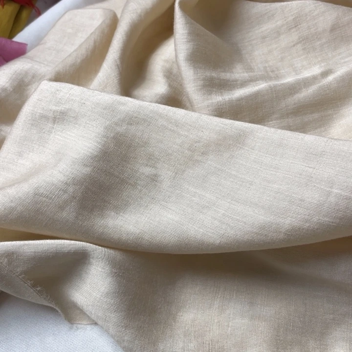 杏色棉麻2.5米。