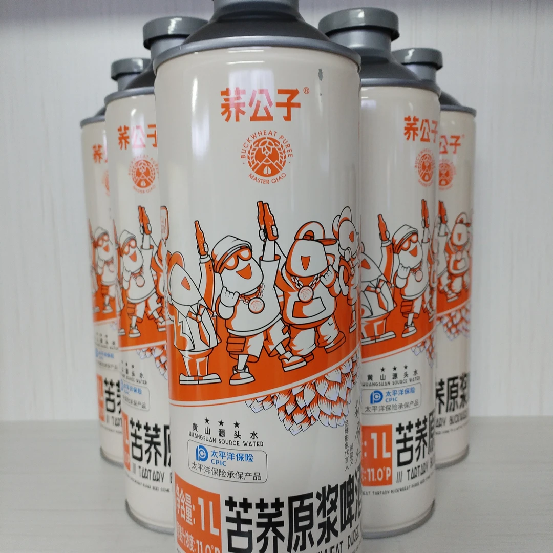 1L荞公子苦荞原浆一箱六罐装