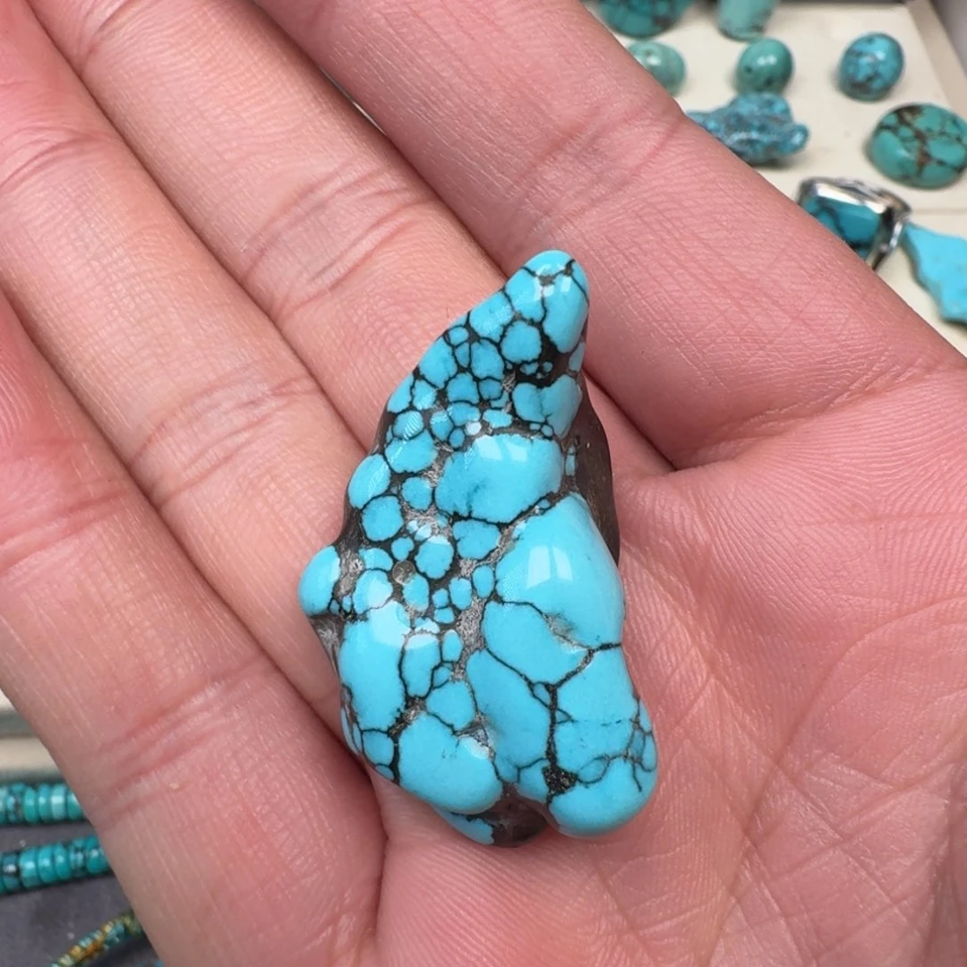 绿松石珠宝奇石未镶嵌乱***字