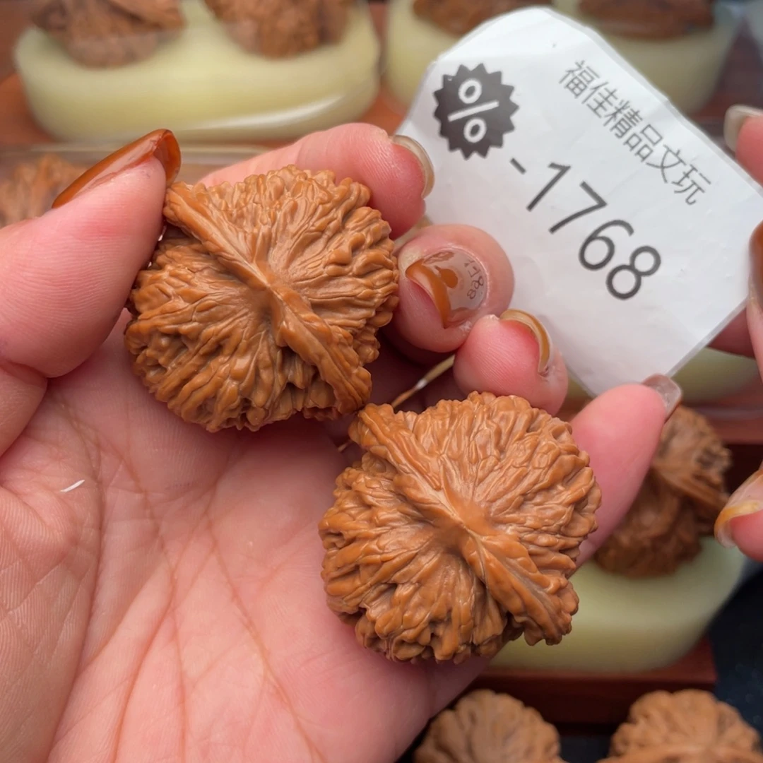 把件文玩核桃39.5精配汉高楼