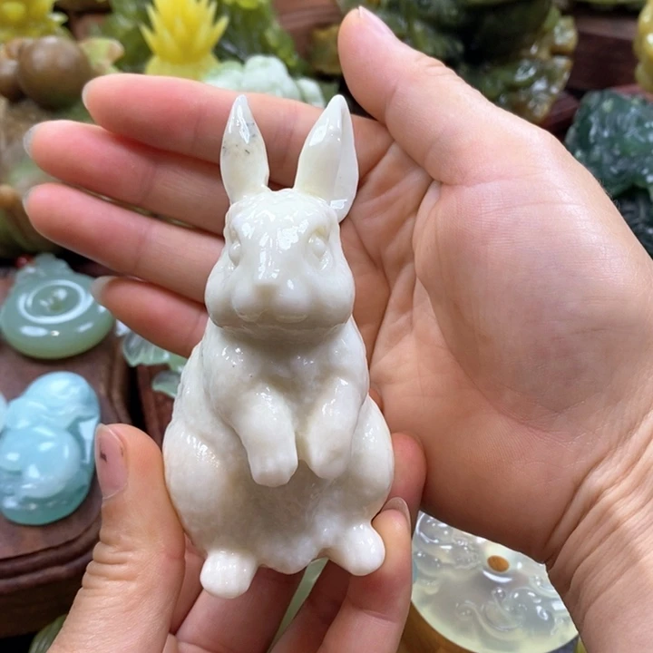 蛇纹石玉未镶嵌手把