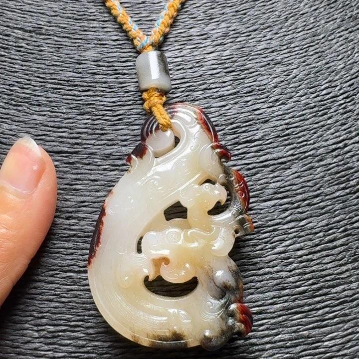 和田玉（糖玉）挂件未镶嵌