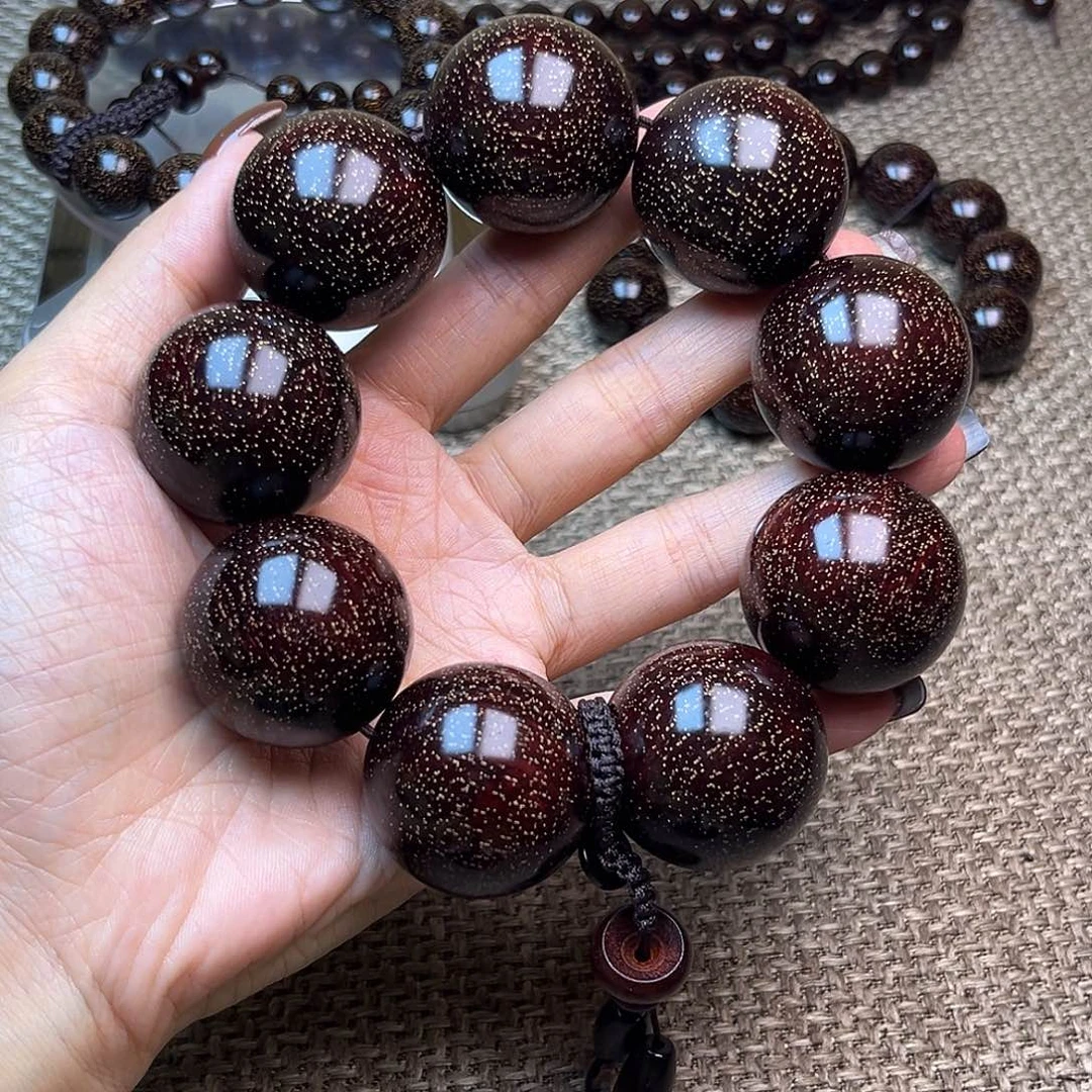 檀香紫檀（小叶紫檀）3.0 9颗爆星