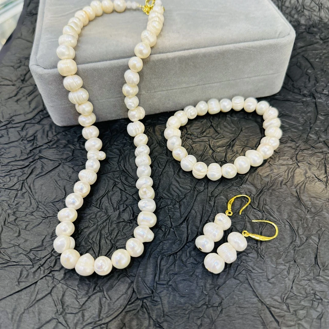 铜合金项链 3058新款个性项链复古轻奢白色饰品颈链جىڭمەرۋايىت