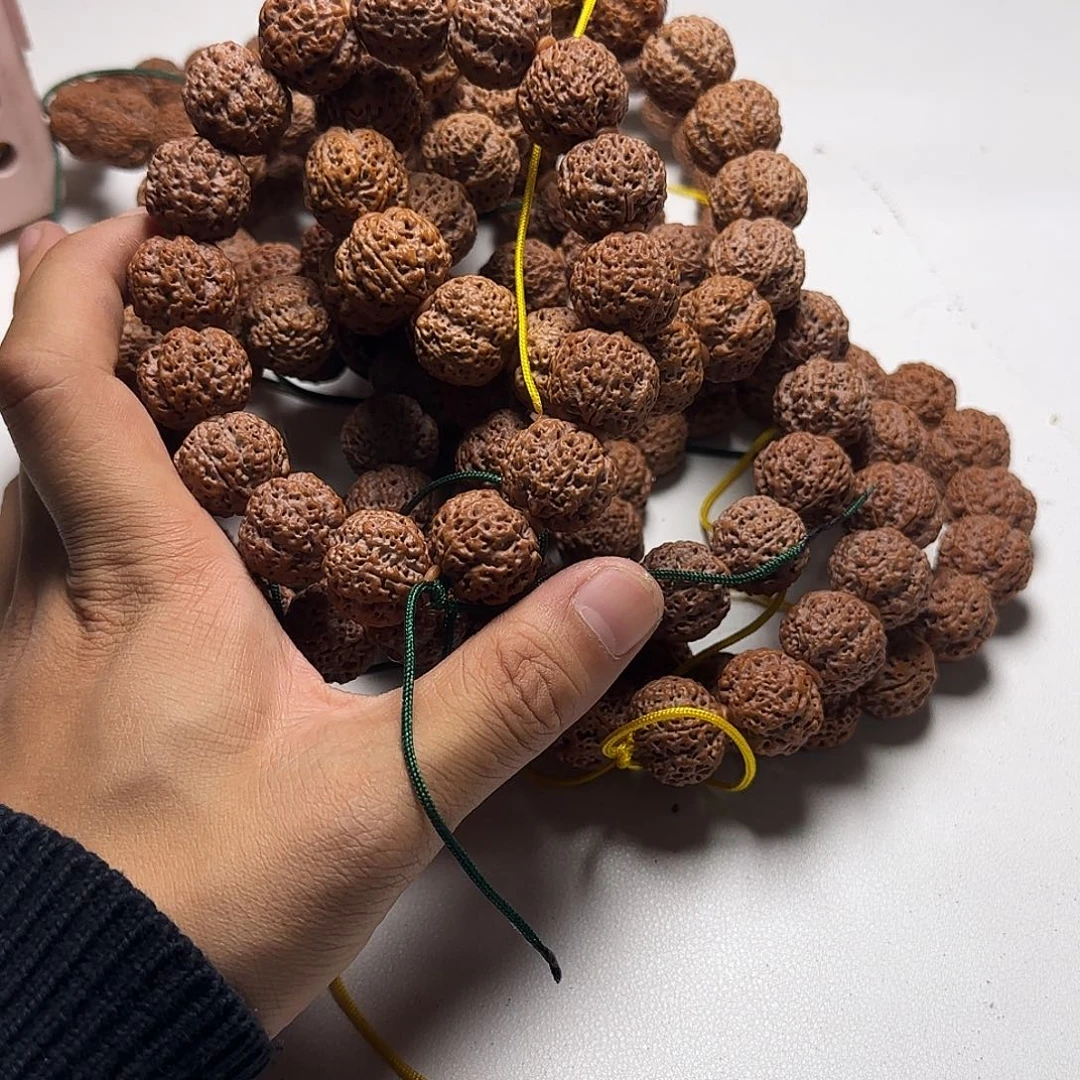 金刚菩提手串19尺寸红皮蜂王