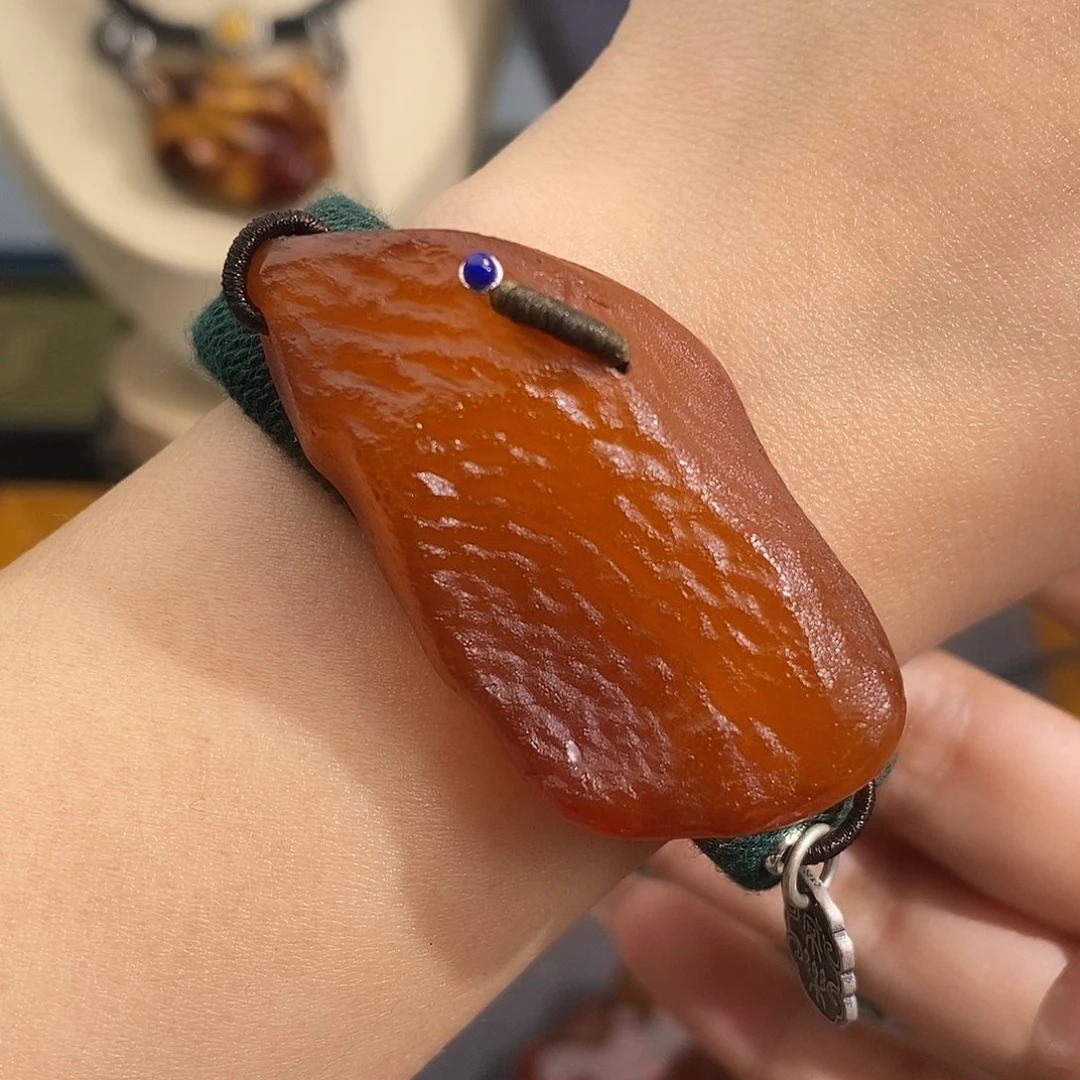 未镶嵌琥珀裸石我