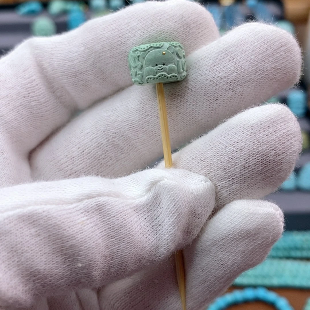 绿松石珠宝奇石未镶嵌