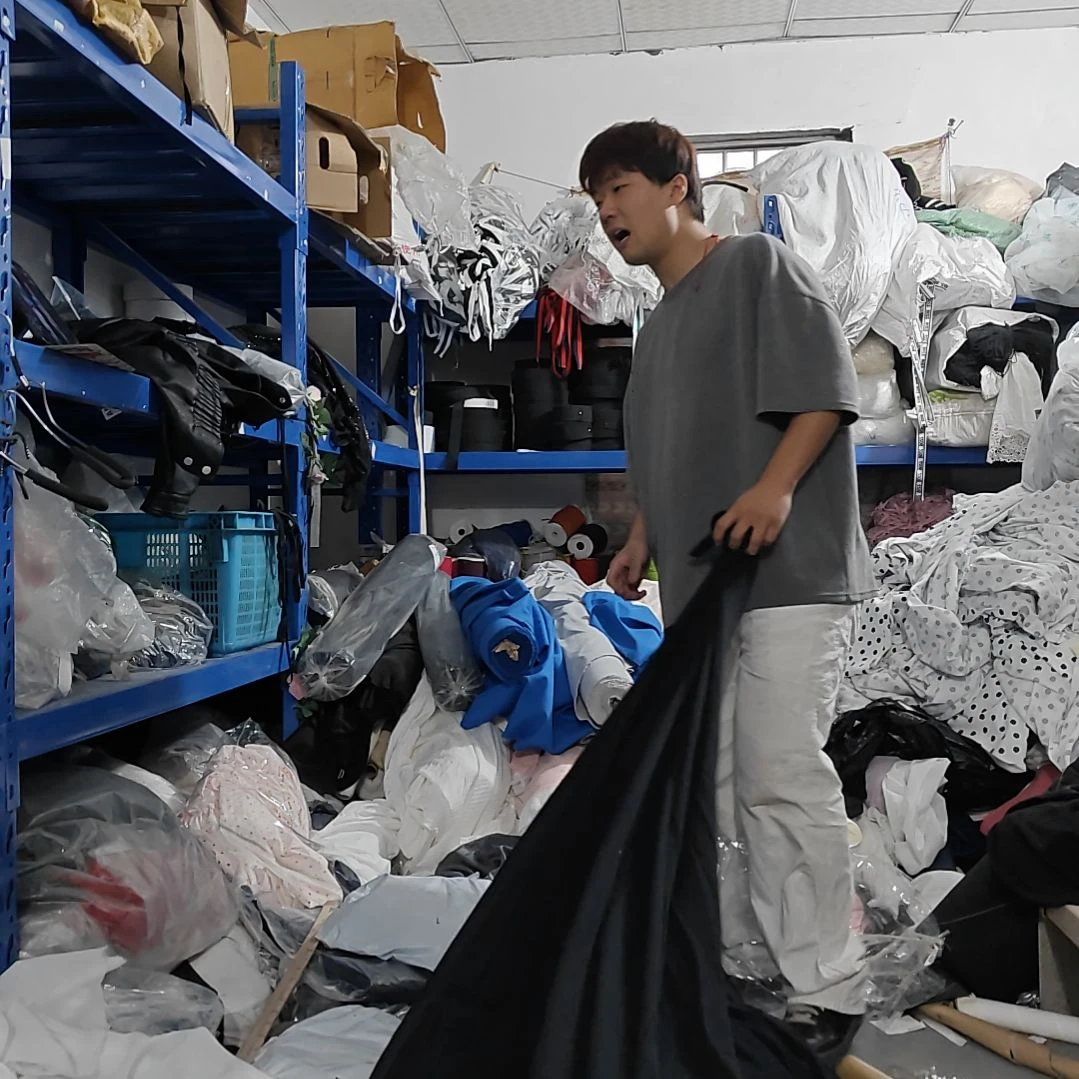 E08黑色全棉大毛圈三米一份