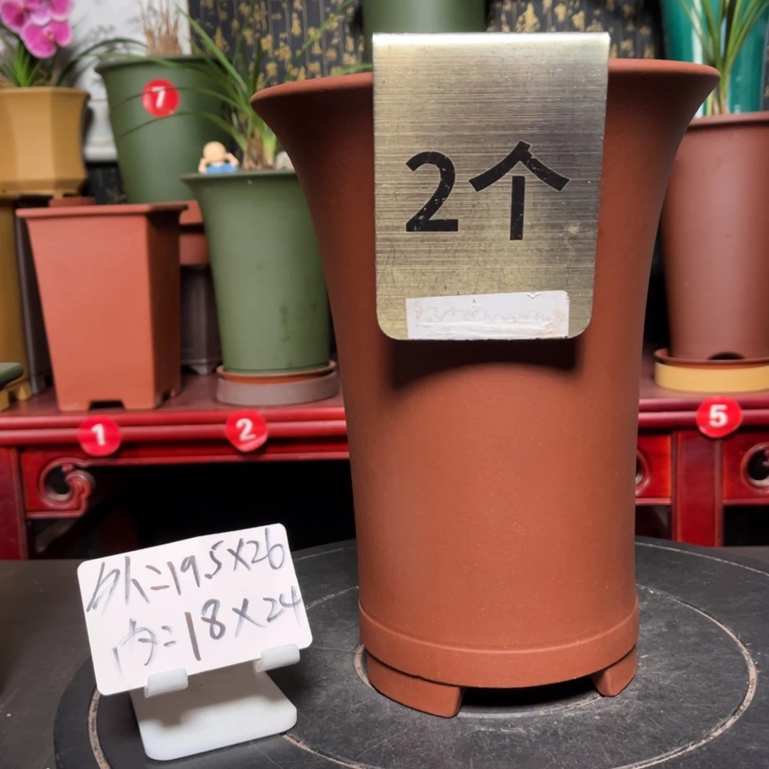 紫砂花盆紫砂花盆