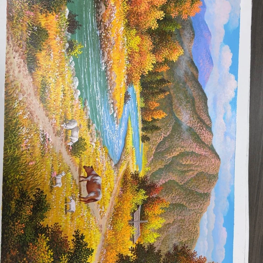 油画加油加油努力加油加油