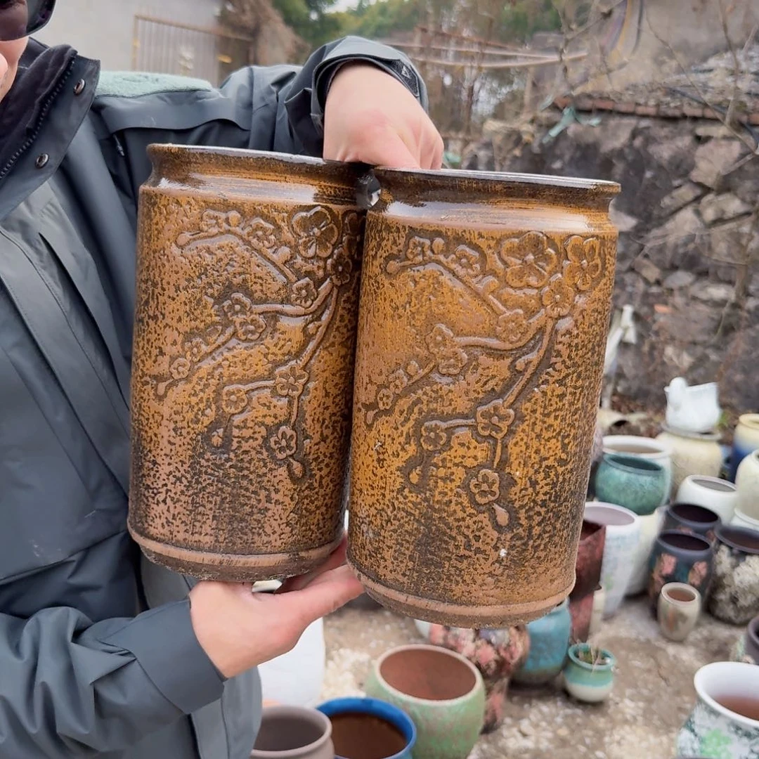 紫砂摆件瑕疵两个两个