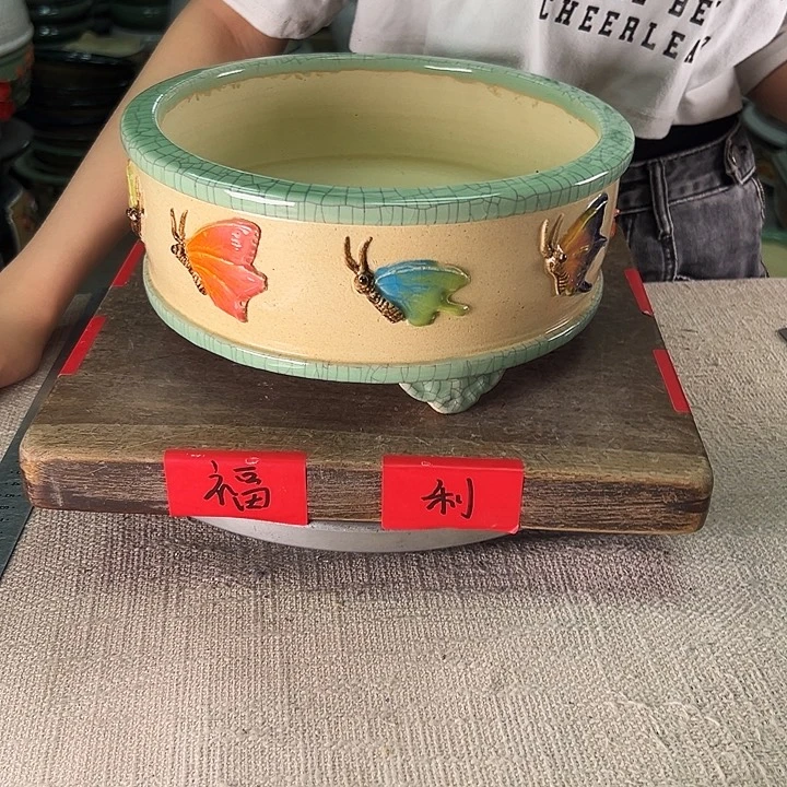 泳坤堂石湾盆陶瓷