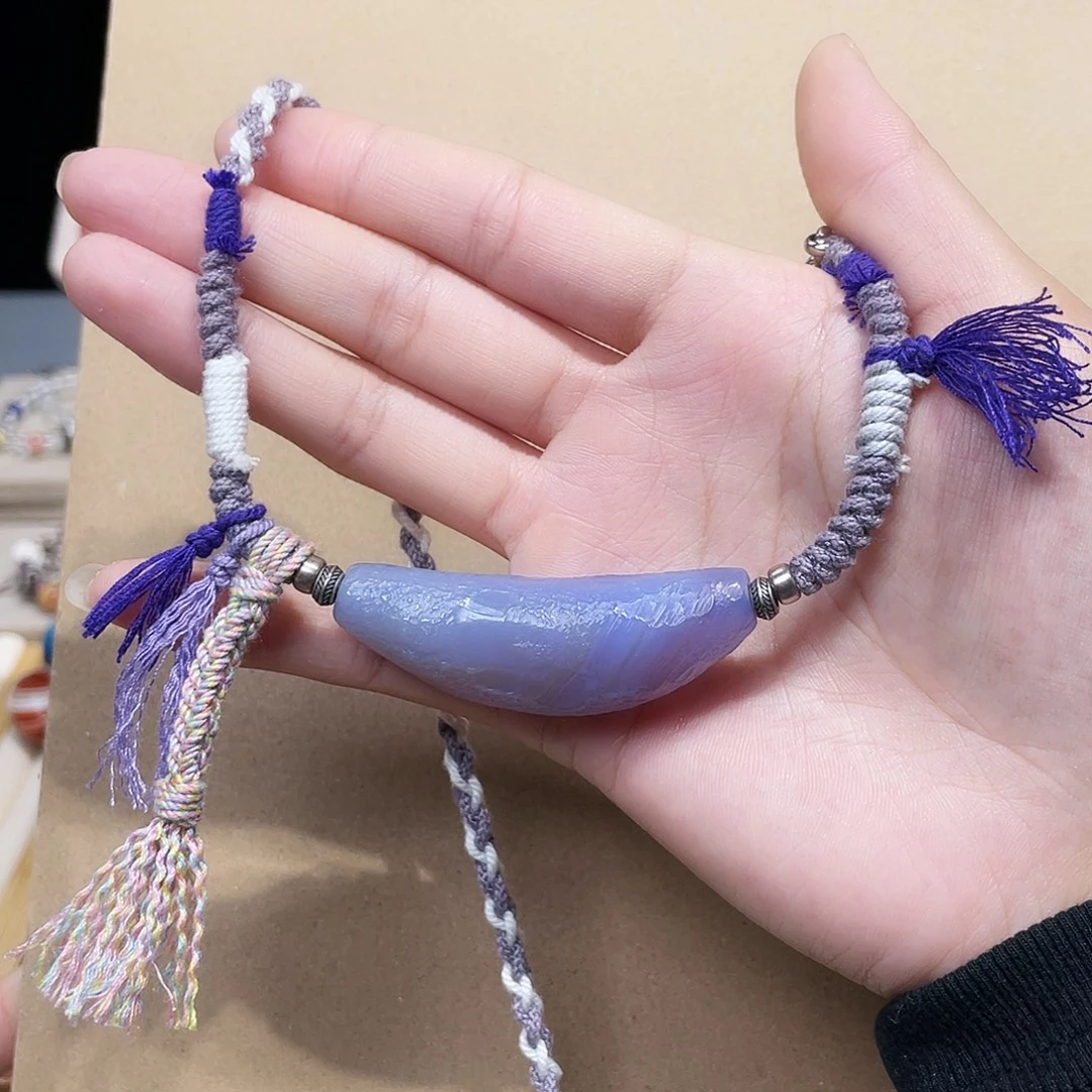 玛瑙/玉髓未镶嵌颈饰