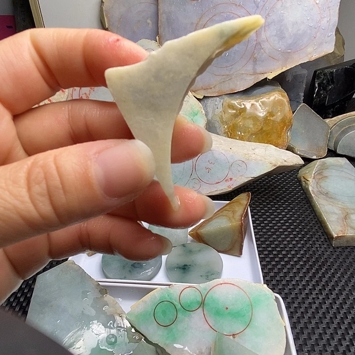 翡翠散珠缅甸翡翠13