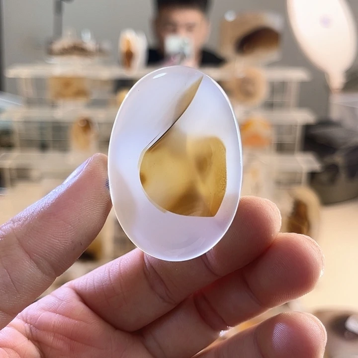 玛瑙/玉髓未镶嵌吊坠(不含链)