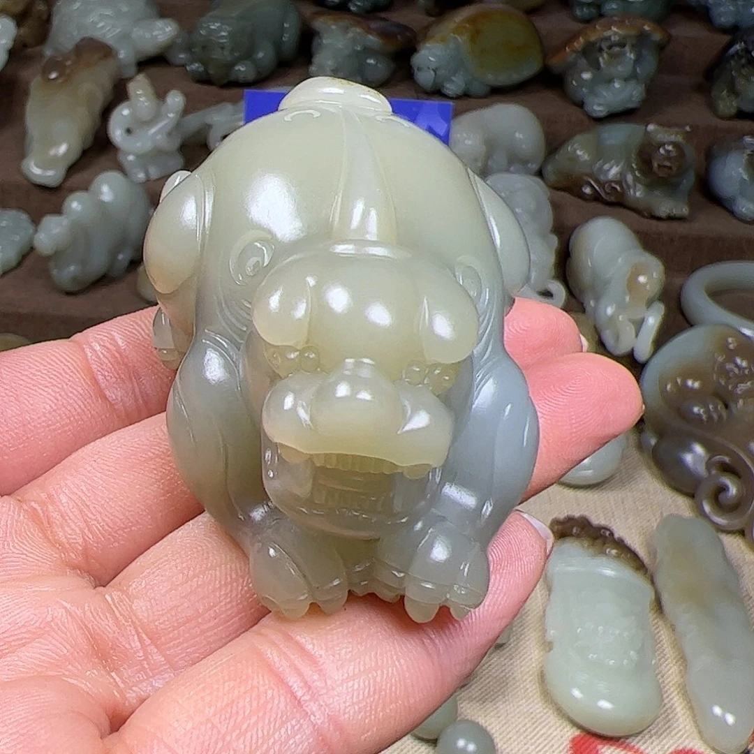 和田玉挂件未镶嵌用****8