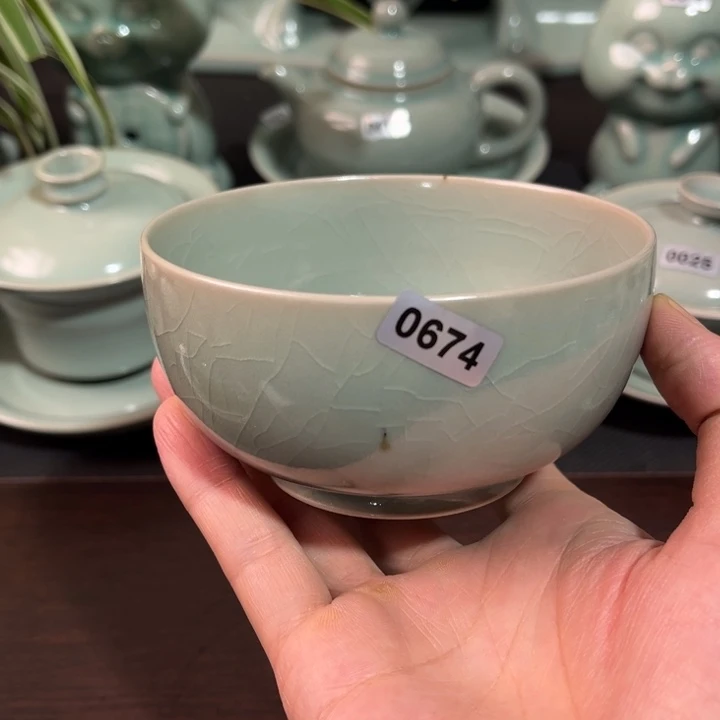 汝瓷0674 青鸾汝瓷汝州发货
