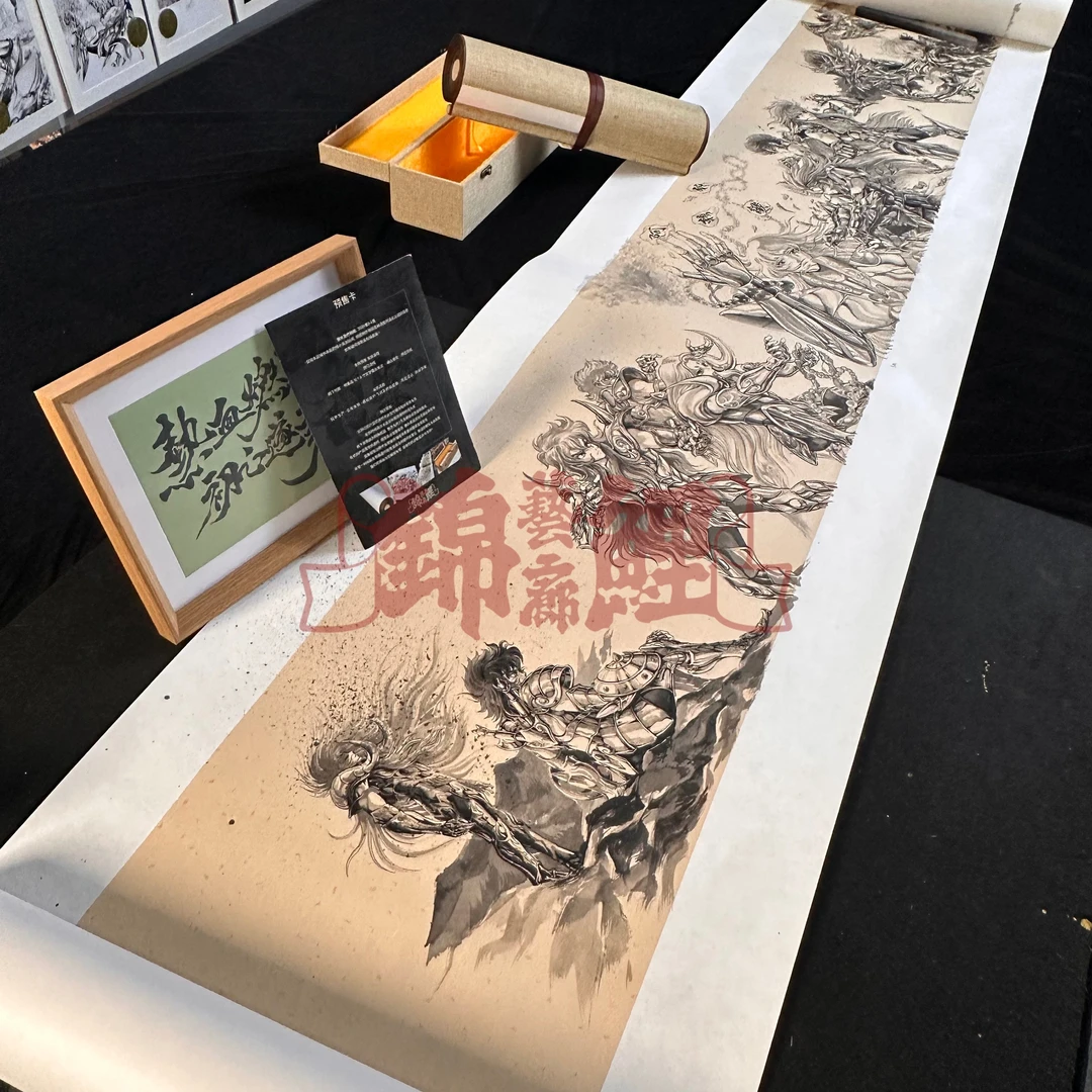 【全款预热冥斗士海斗士篇5-6月发】10寸文字摆台送卷轴（微喷复制）