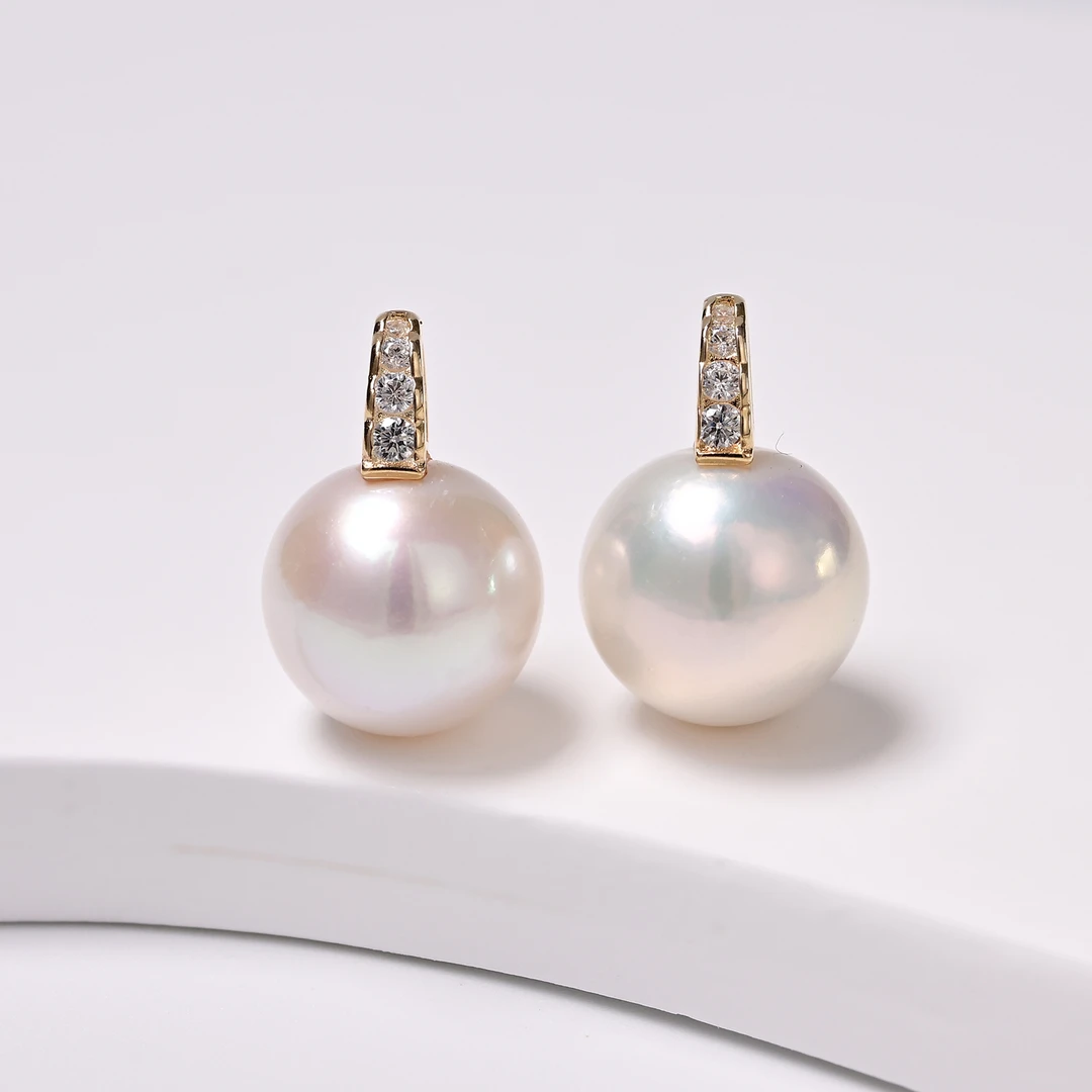 【云上好物】14 DS22083-S925银镶嵌珍珠吊坠—多样性发一件12mm（JG）