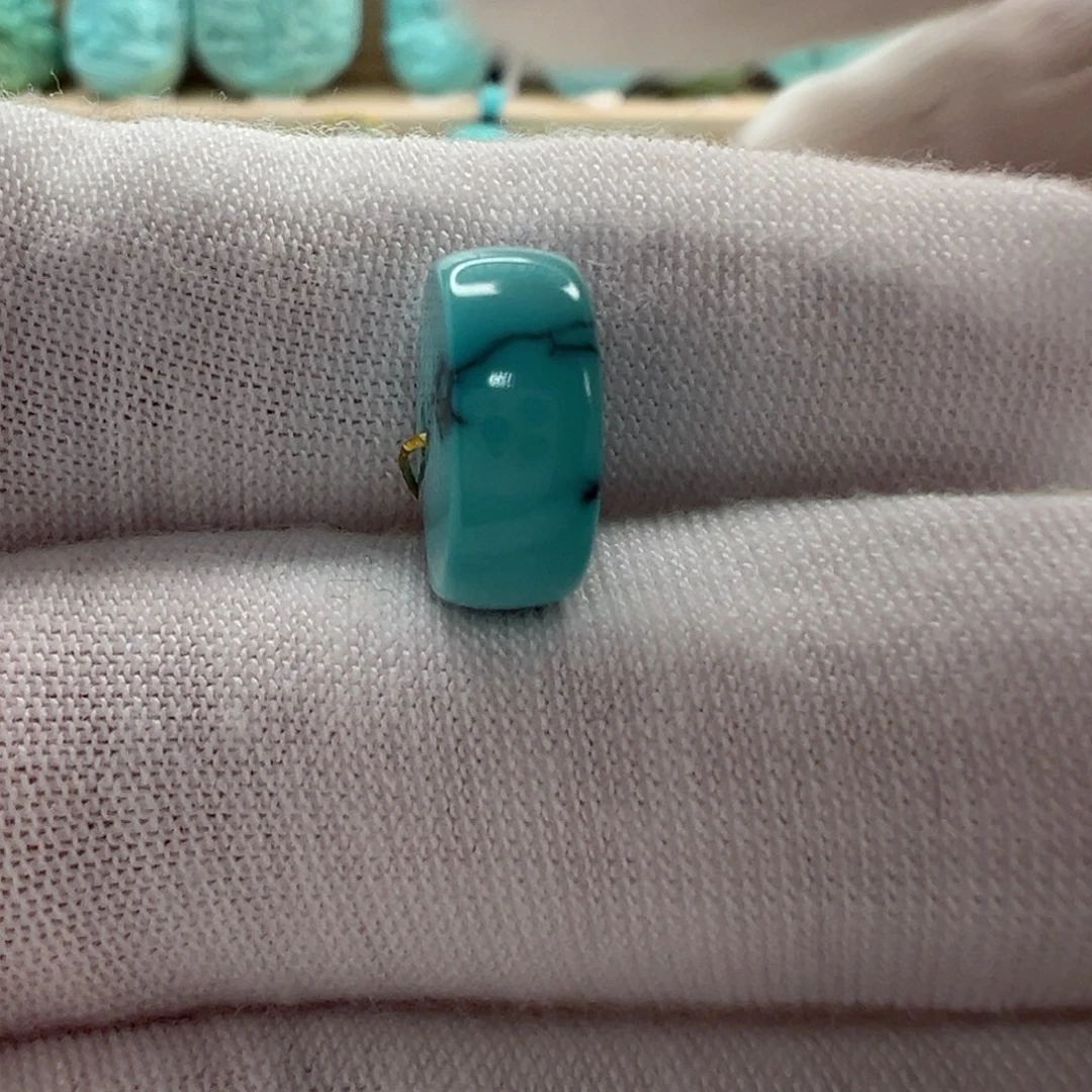 未镶嵌绿松石直切珠 11.9x5.1mm