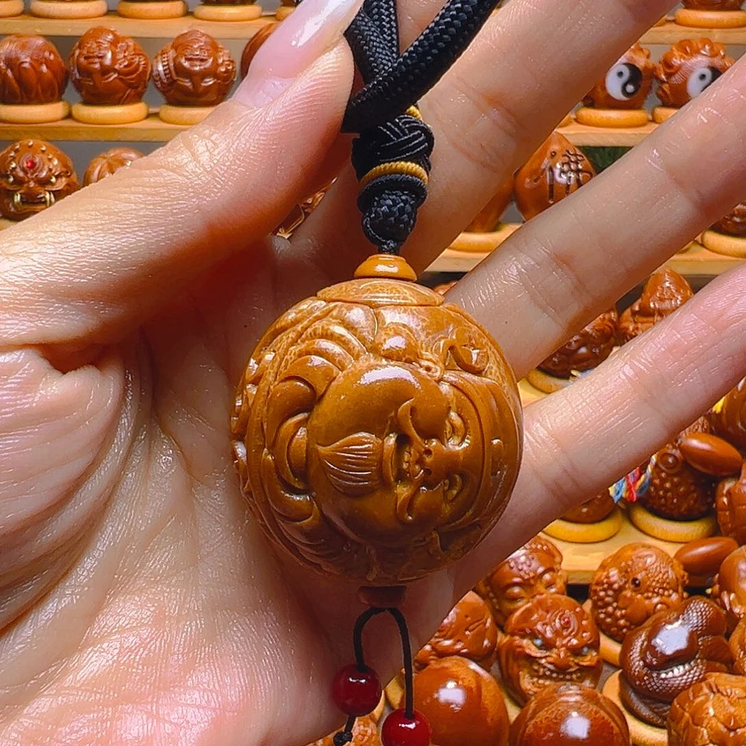 手串/手链橄榄核横财迷一个手把件