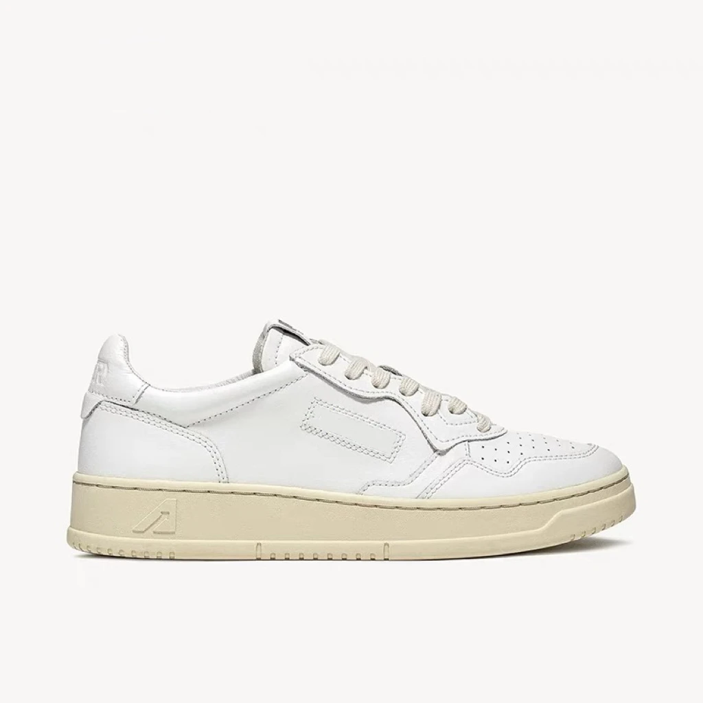 奥奥特特特特li新款牛皮高货厚底系带真皮休闲板鞋拖鞋