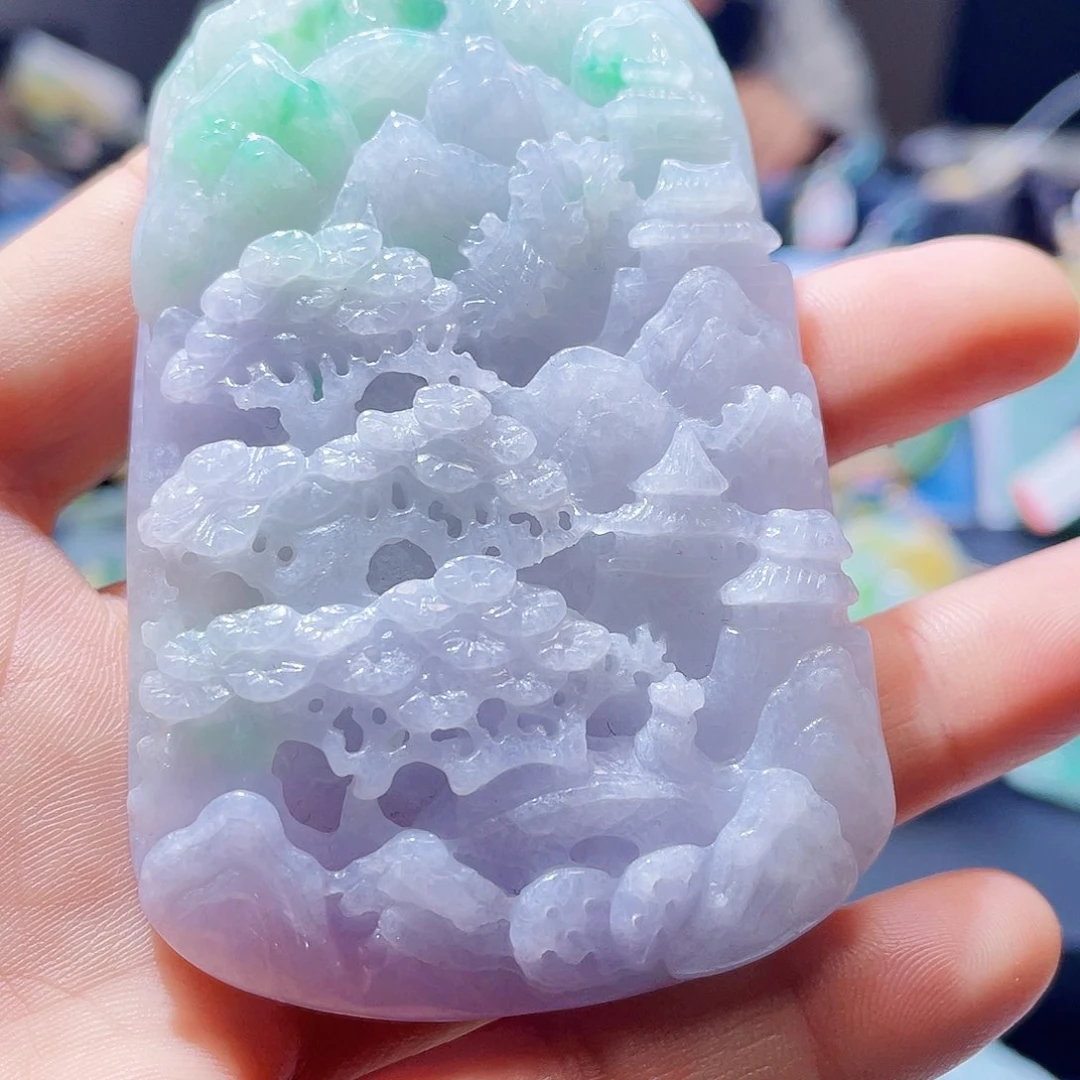 颈饰未镶嵌翡翠一