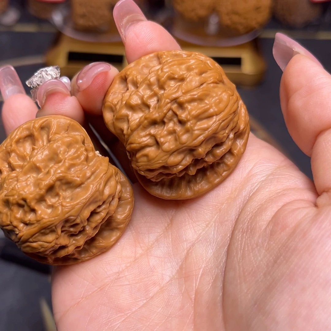 吊坠文玩核桃野狼41