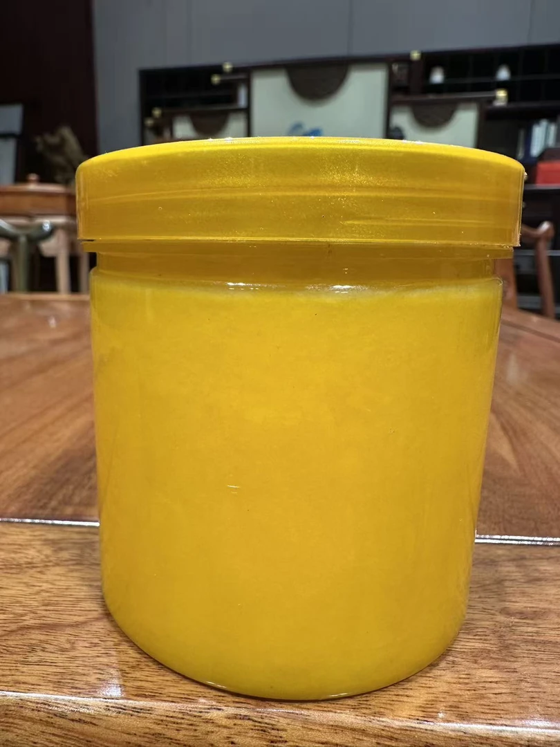 手工熬制蜂蜡  固态   文玩保养红木家具