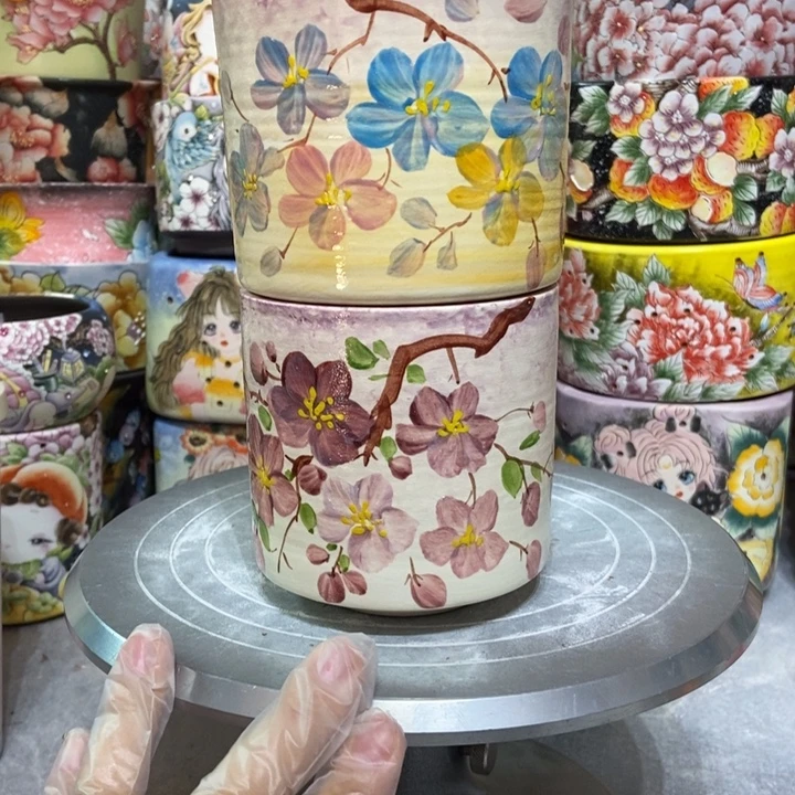 景德镇艺术手绘作品