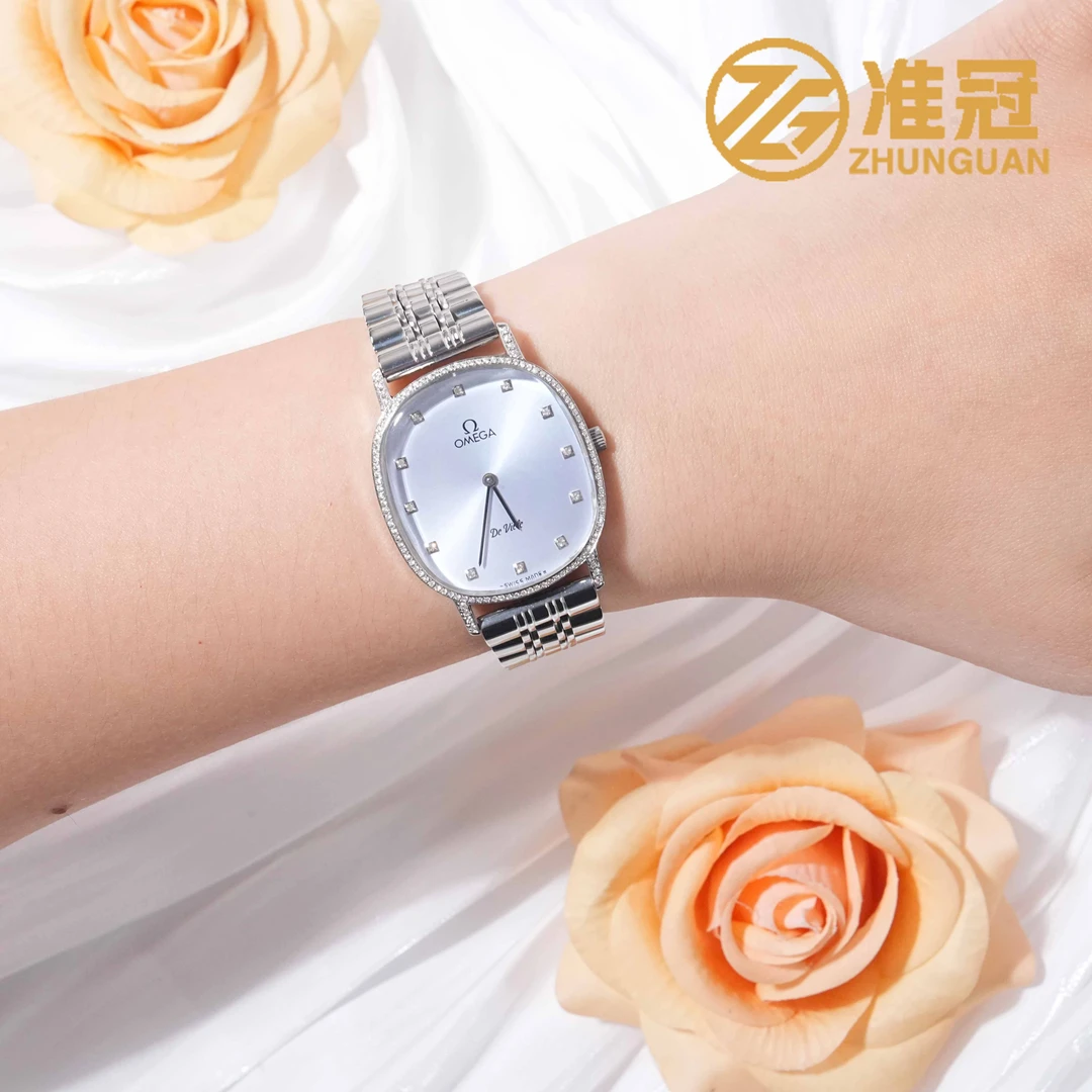 95新 Omega/欧米茄 30.5*33.5mm手动机械GH5355碟飞系列瑞士后钻