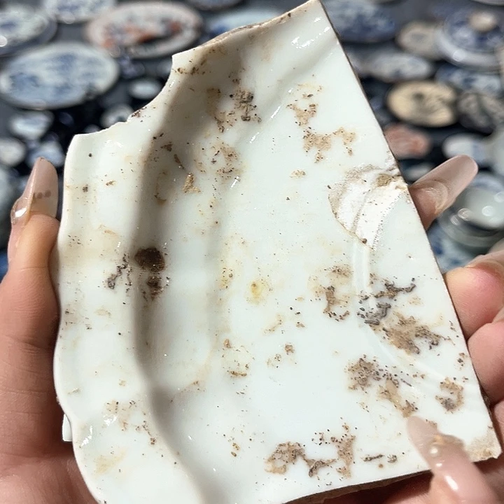 瓷片瓷片茶托喝茶非常不错