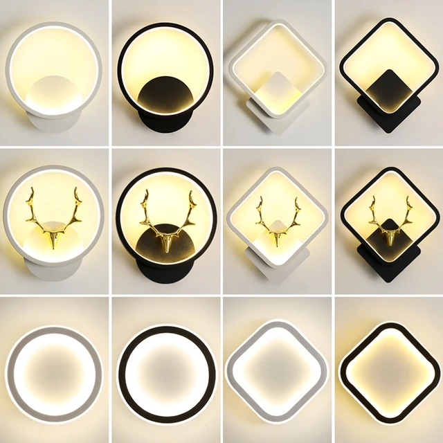 网红壁灯LED床头卧室现代简约创意客厅阳台楼梯过道墙壁北欧灯具