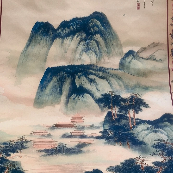 竖款装饰画装饰画