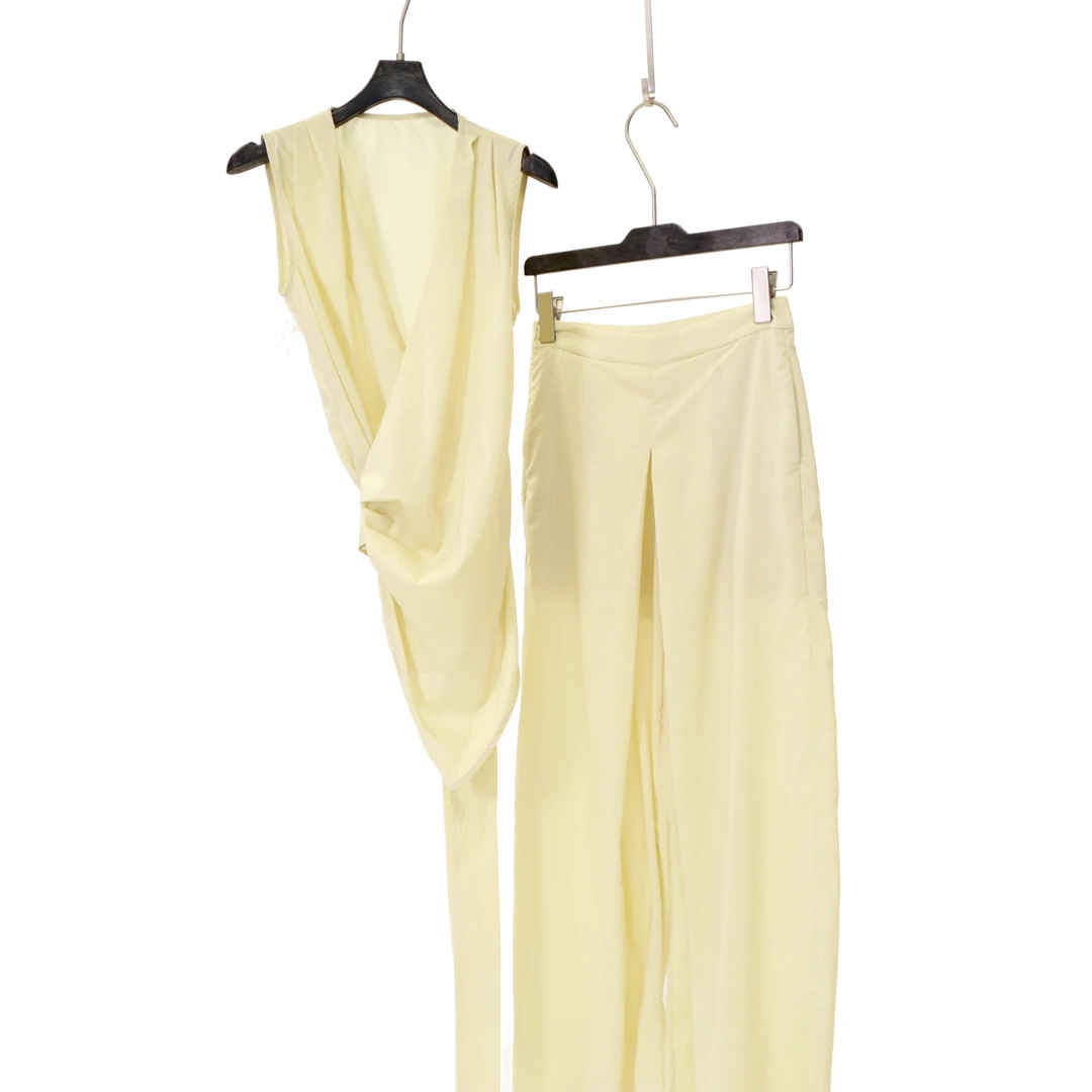 【南油柒语家】极简腰间系带套装（0070）2025SY024TZ