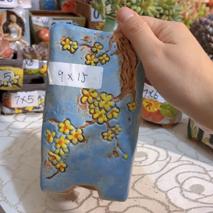 多肉花盆满15包邮爱退款拉黑