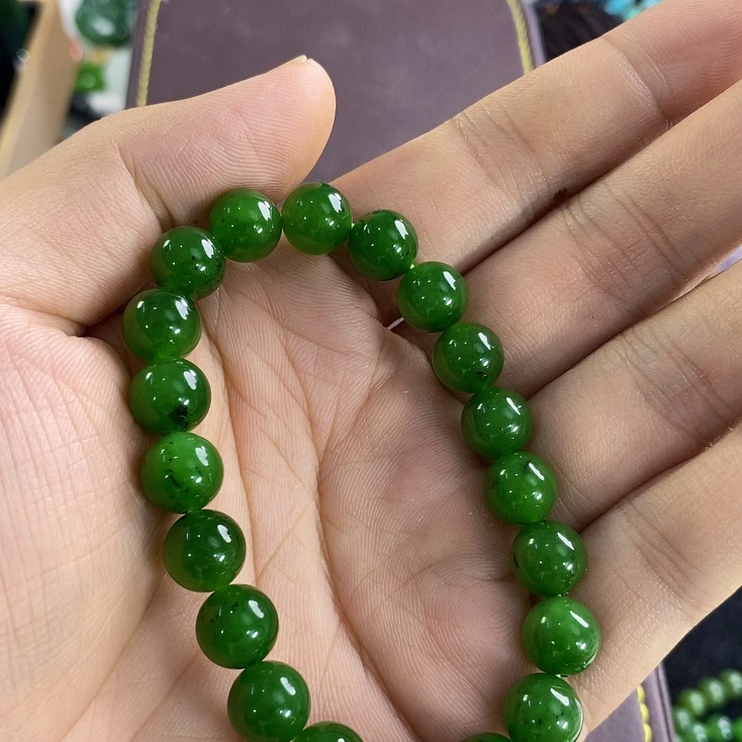 手链未镶嵌和田玉红皮