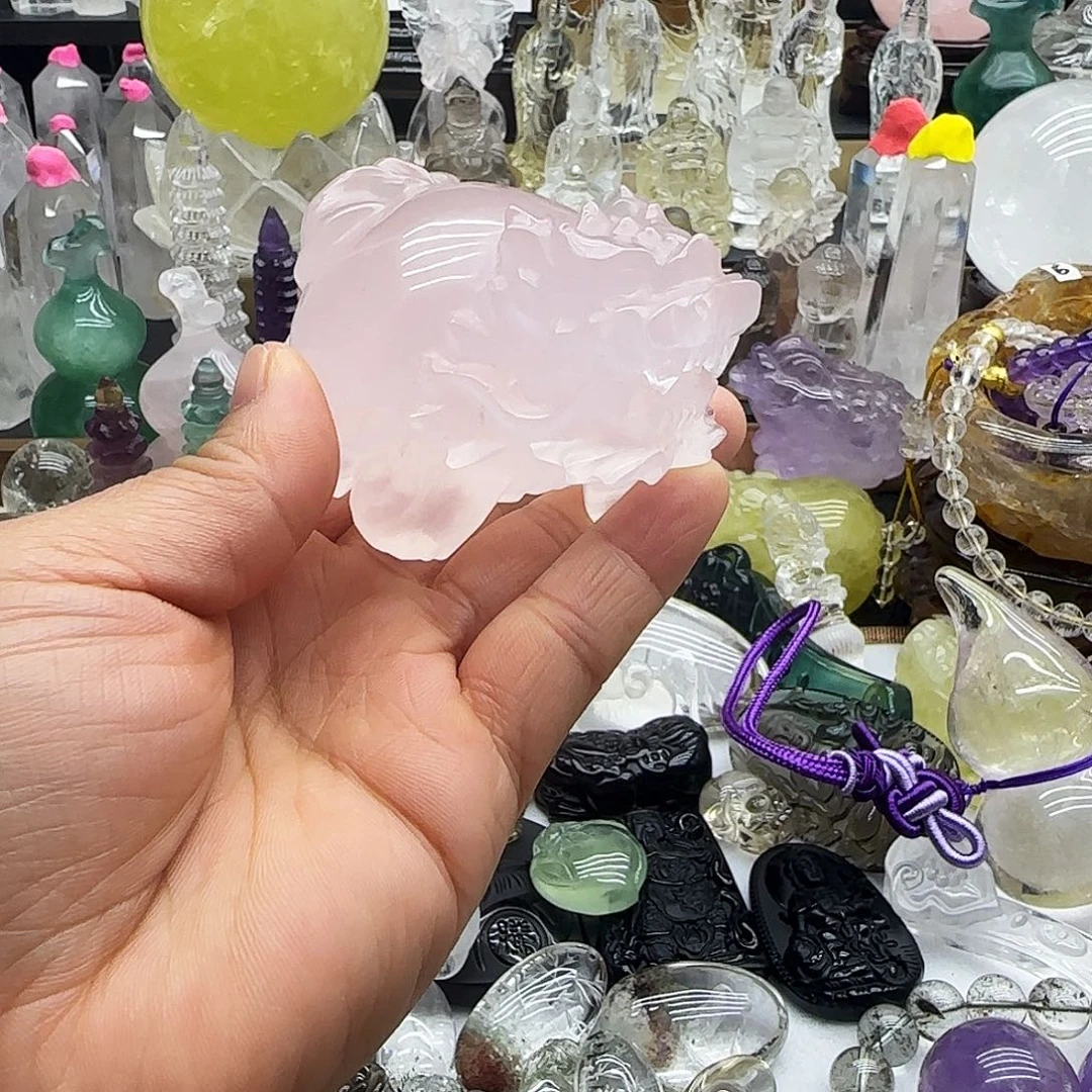车挂未镶嵌水晶摆件