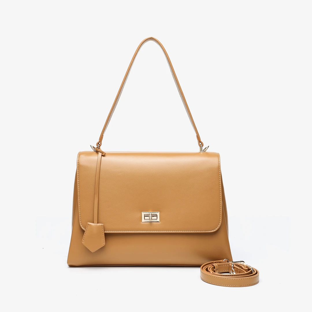 25947时尚百搭大容量翻盖单肩包32*21.5*11CM