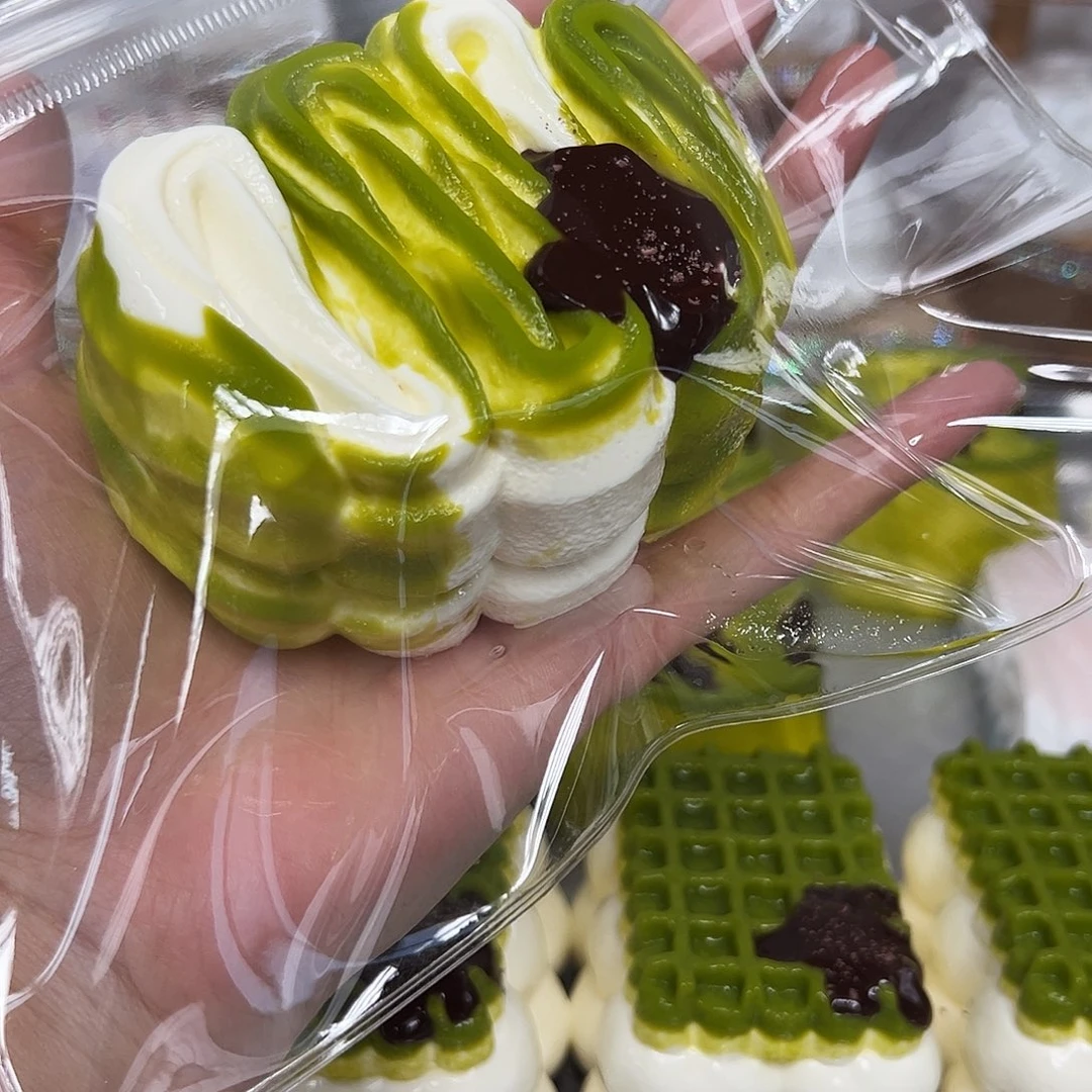 硅胶乳膏抹茶胖奶油210g