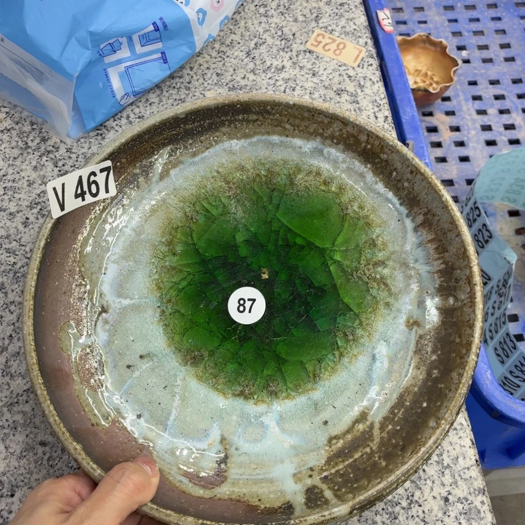 陶园柴烧精品高货V467瑕